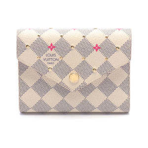 Portefeuil Victorine Damier Azur Trifold wallet